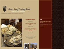 Tablet Screenshot of blackdogtradingpost.com